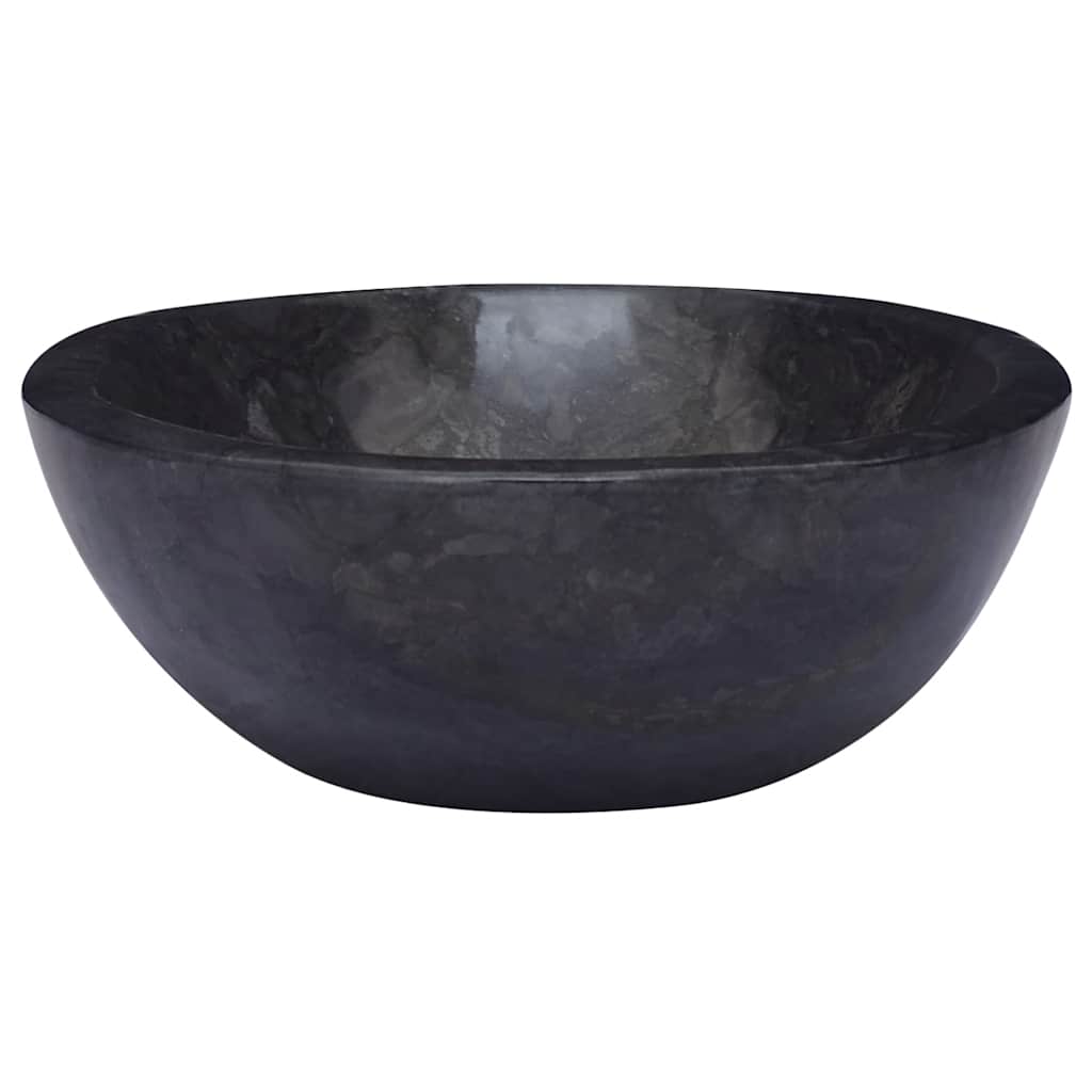 håndvask 53x40x15 cm marmor sort