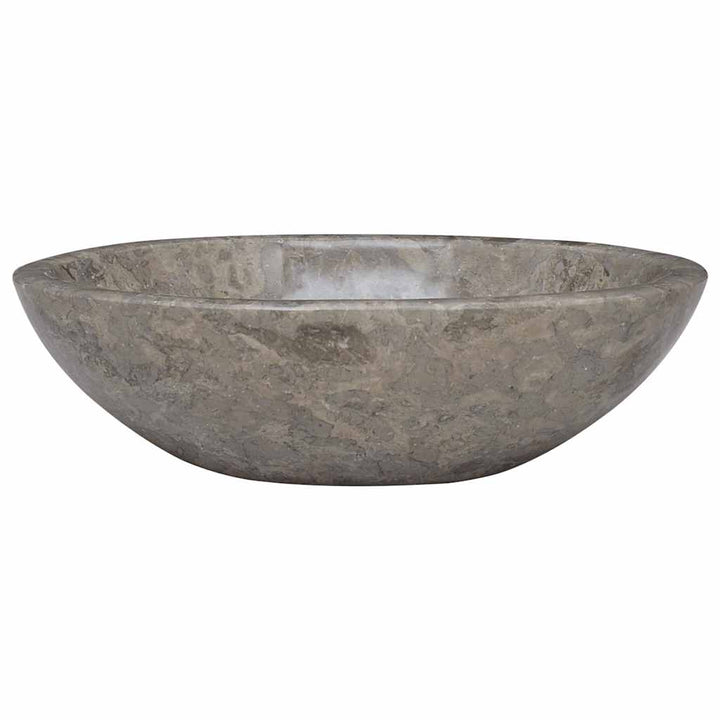 håndvask 53x40x15 cm marmor grå