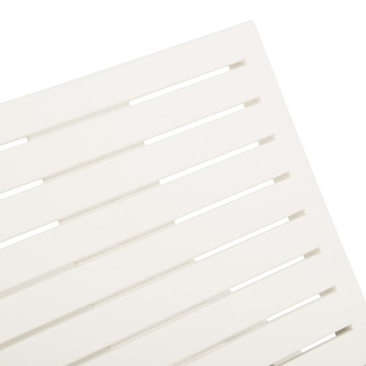 liggestol plastik hvid