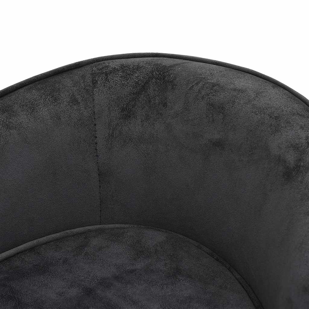 hundesofa 69x49x40 cm plys mørkegrå