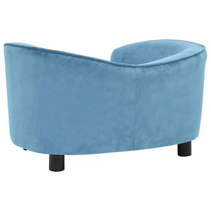 hundesofa 69x49x40 cm plys turkis