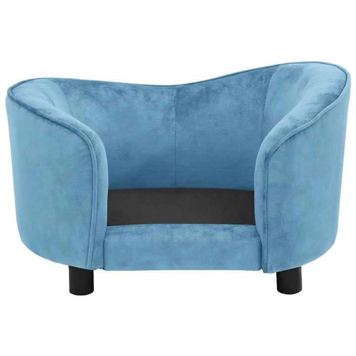 hundesofa 69x49x40 cm plys turkis