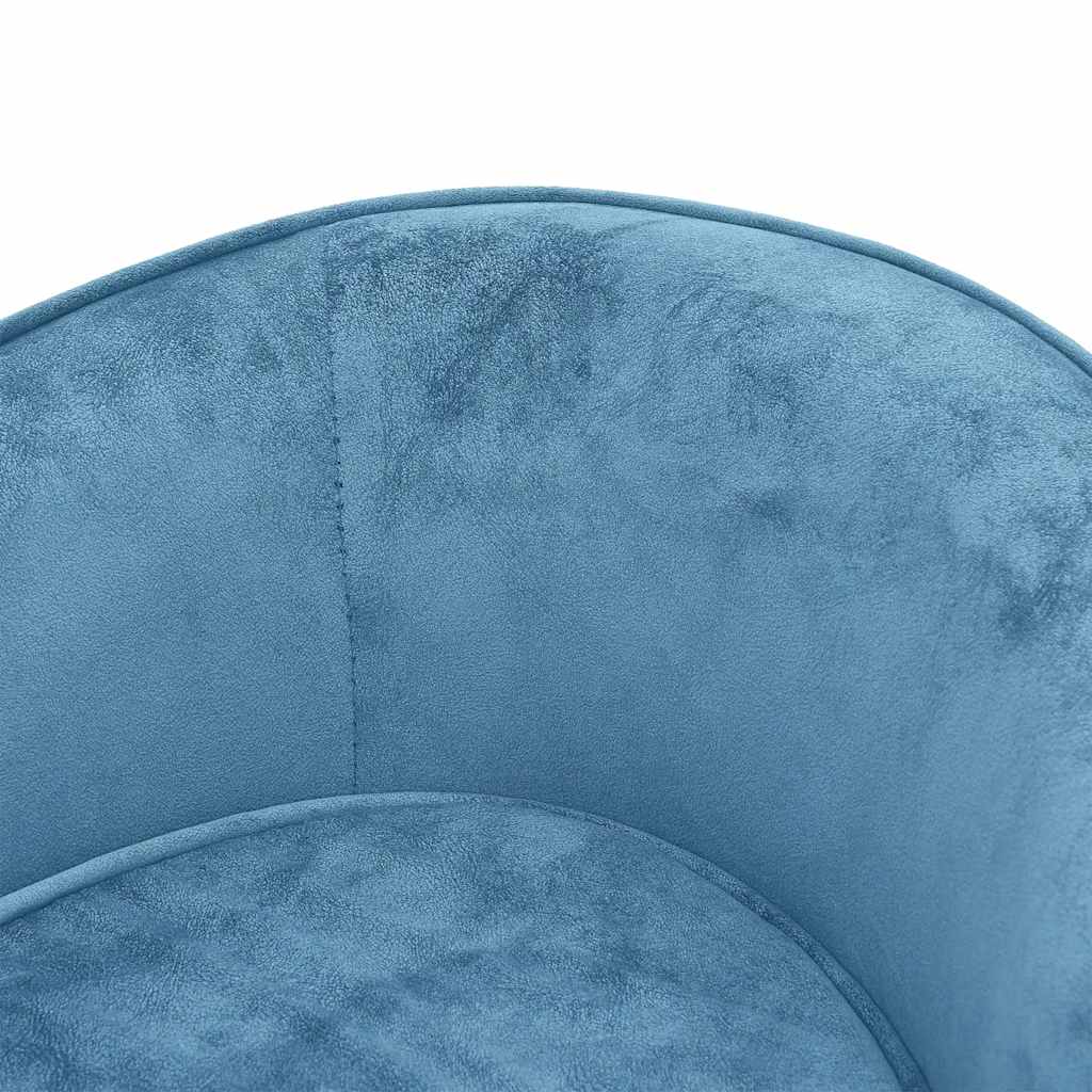 hundesofa 69x49x40 cm plys turkis