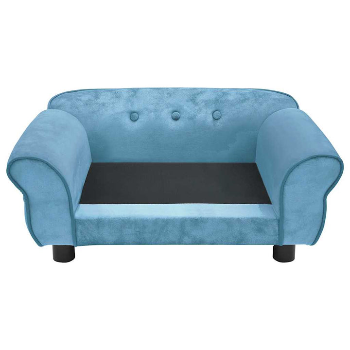 hundesofa 72x45x30 cm plys turkis