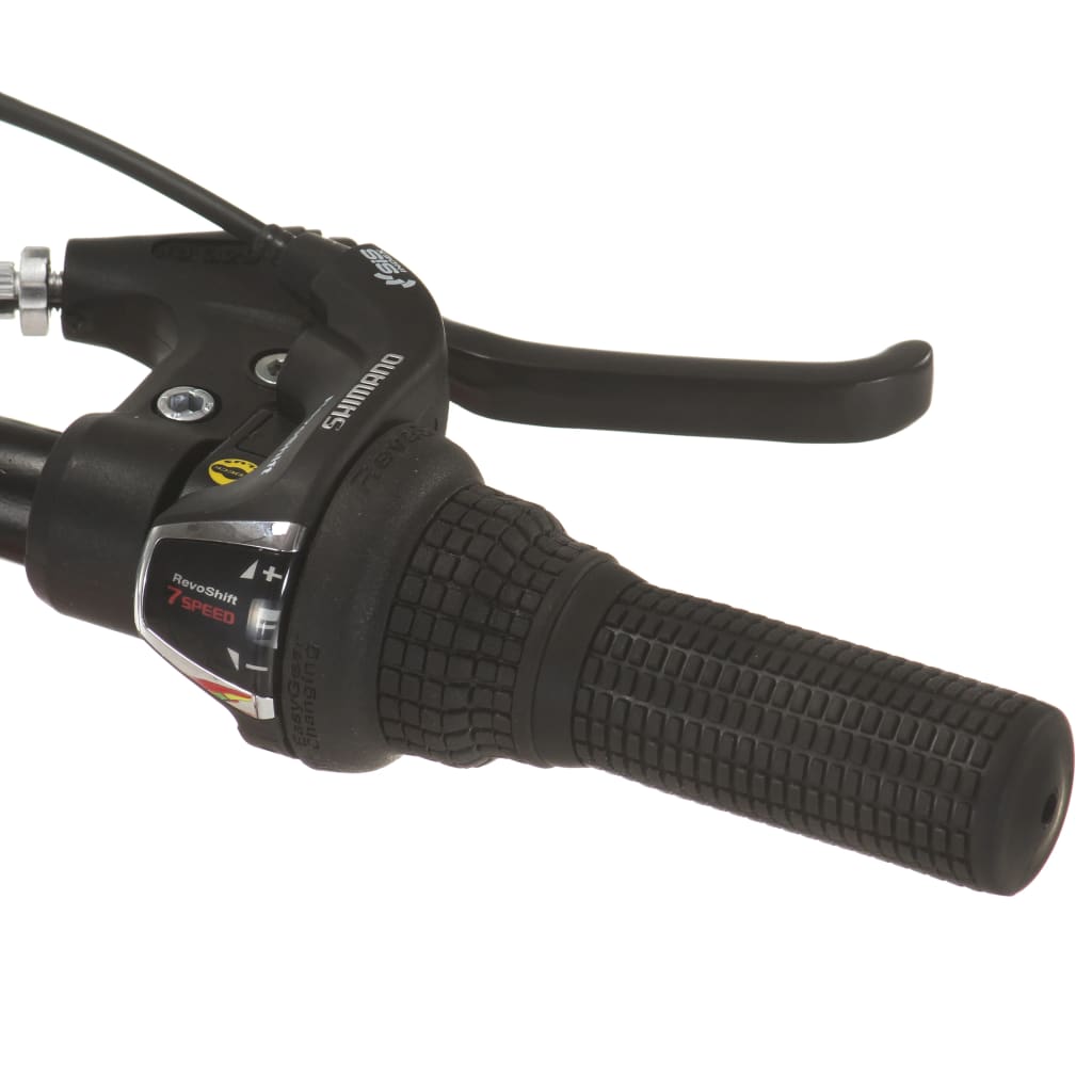 mountainbike 21 gear 27,5 tommer hjul 38 cm rød