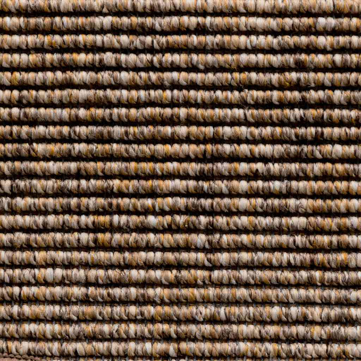 trappemåtter 15 stk. 56x17x3 cm lysebrune halvrunde