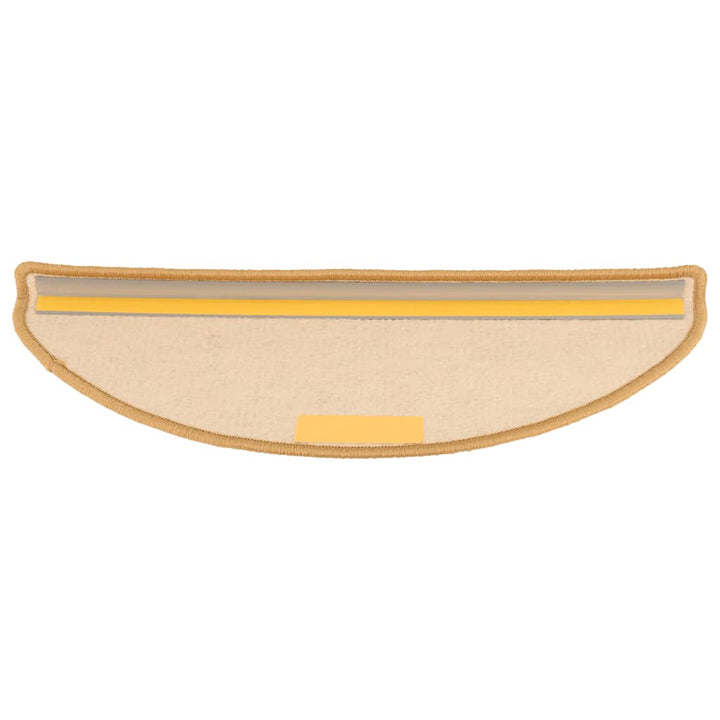 trappemåtter 15 stk. 65x21x4 cm sisal halvrund store