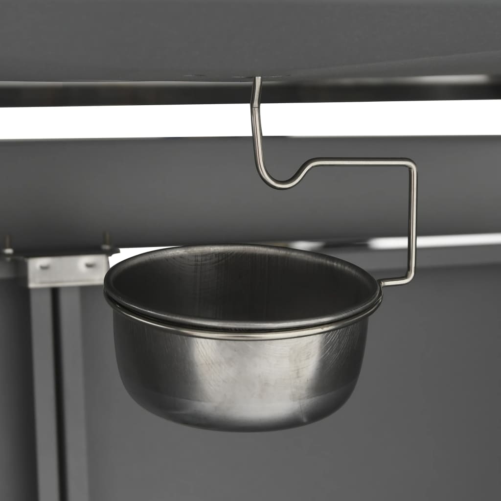 gasgrill 4+1 grillzoner rustfrit stål sølvfarvet