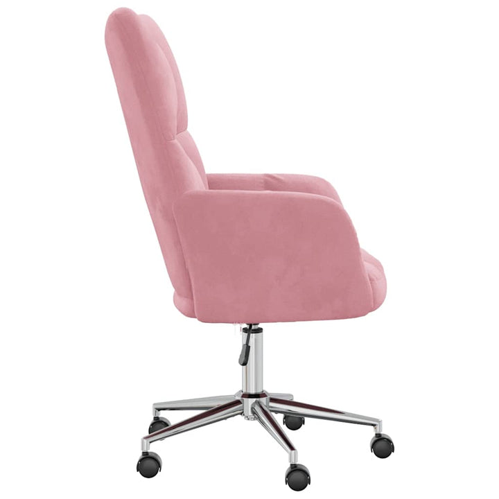 lænestol fløjl pink