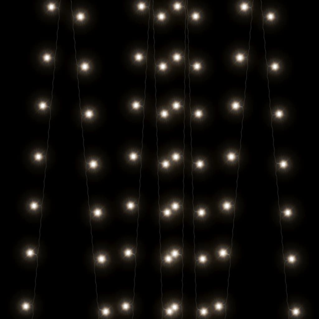 lyskæder 5 stk. 5x200 LED inde/ude soldrevet kold hvid