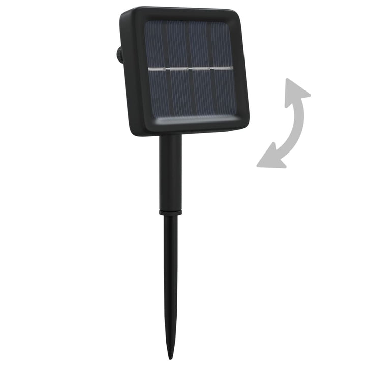 lyskæder 5 stk. 5x200 LED inde/ude soldrevet kold hvid
