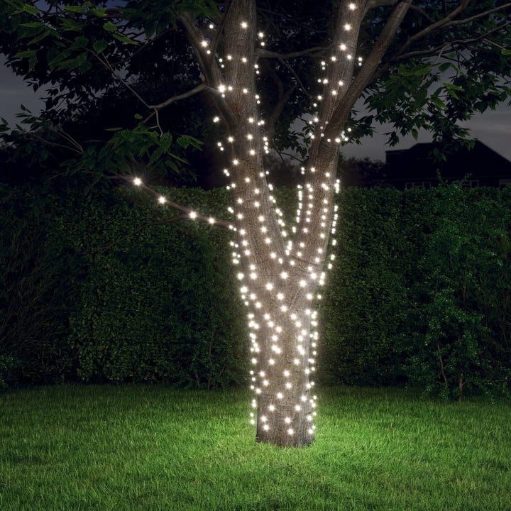 lyskæder 5 stk. 5x200 LED inde/ude soldrevet kold hvid