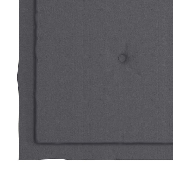 foldbare havestole 4 stk. med hynder massivt teaktræ
