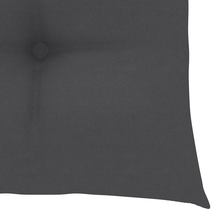 foldbare havestole 4 stk. med hynder massivt teaktræ