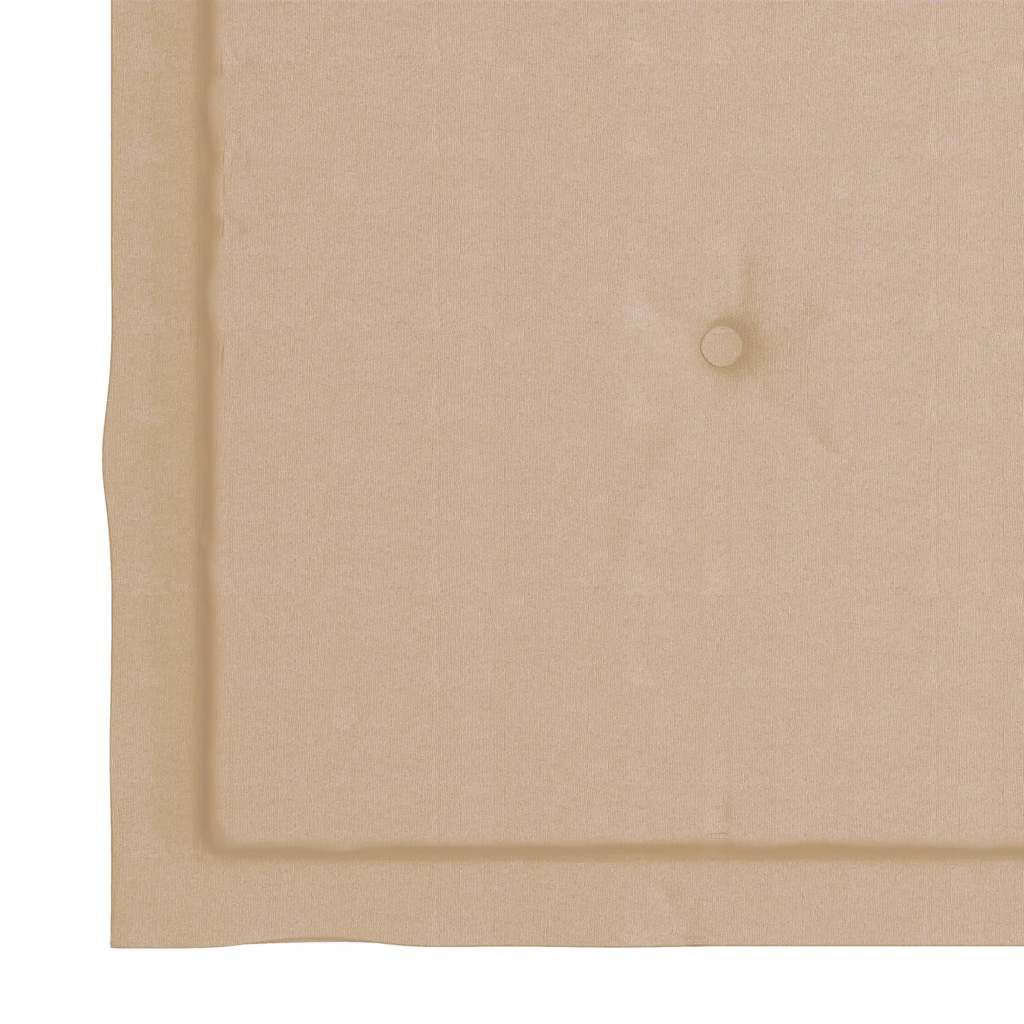 foldbare havestole 6 stk. med hynder massivt teaktræ