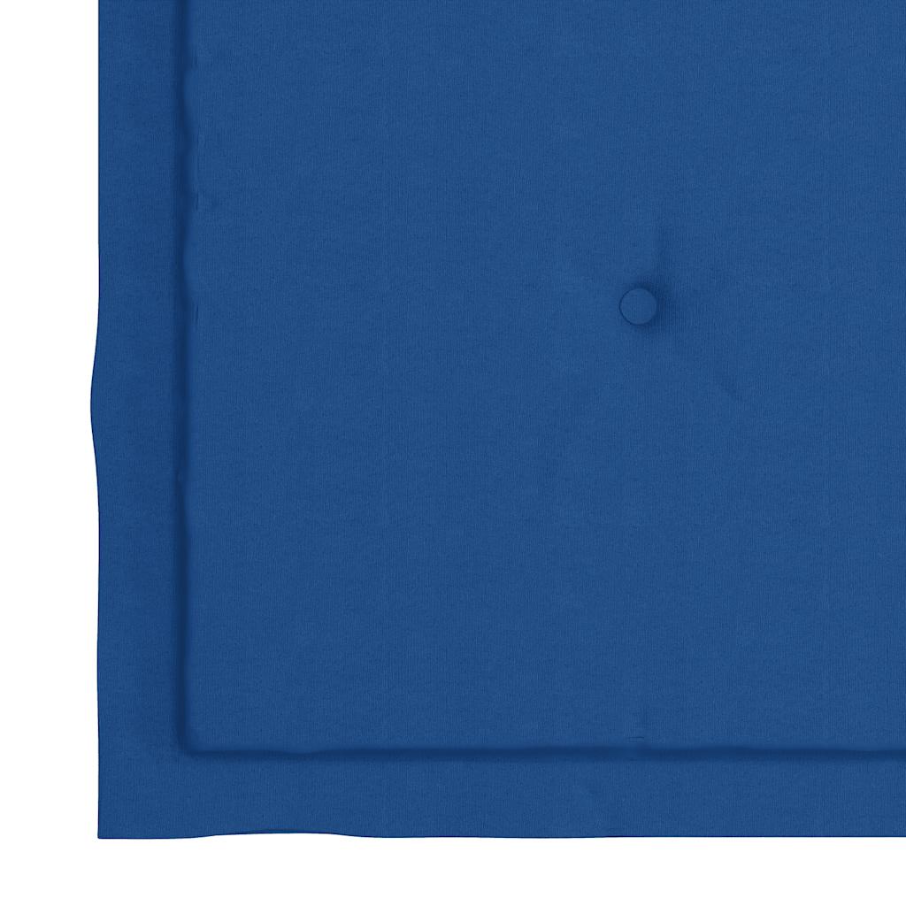 foldbare havestole 4 stk. med hynder massivt teaktræ
