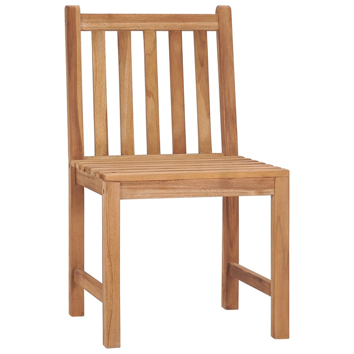 havestole 8 stk. massivt teaktræ