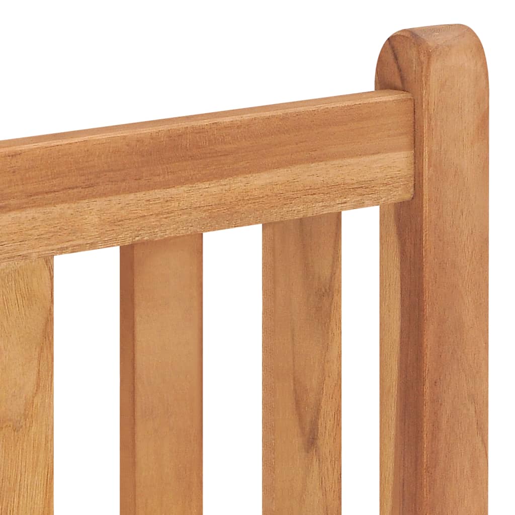 havestole 8 stk. massivt teaktræ