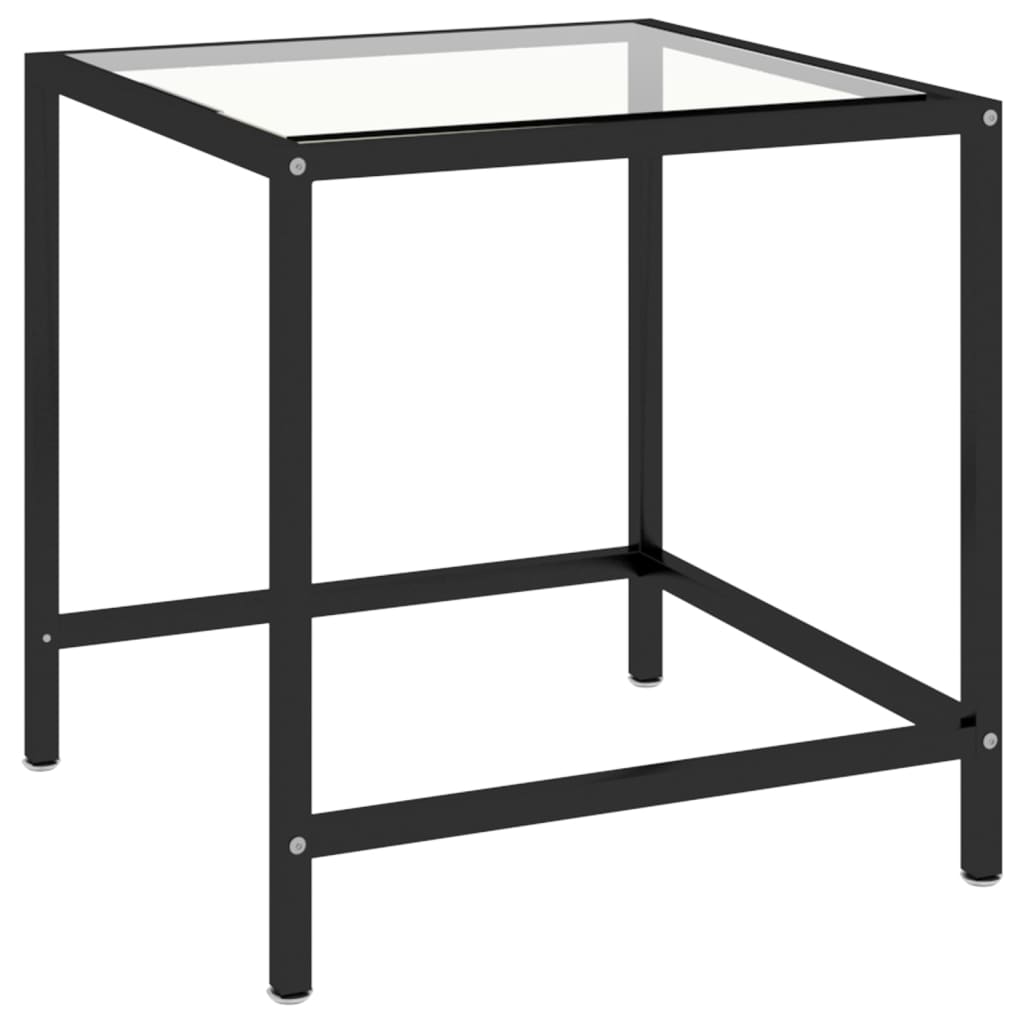 stueborde 2 stk. hærdet glas transparent