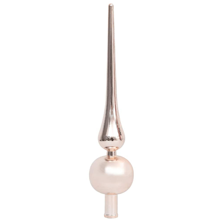 kunstigt juletræ med lys og kuglesæt 240 cm PVC lyserød