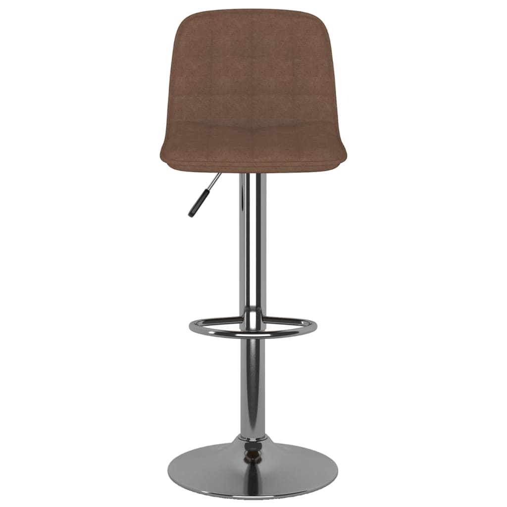 barstole 2 stk. stof brun