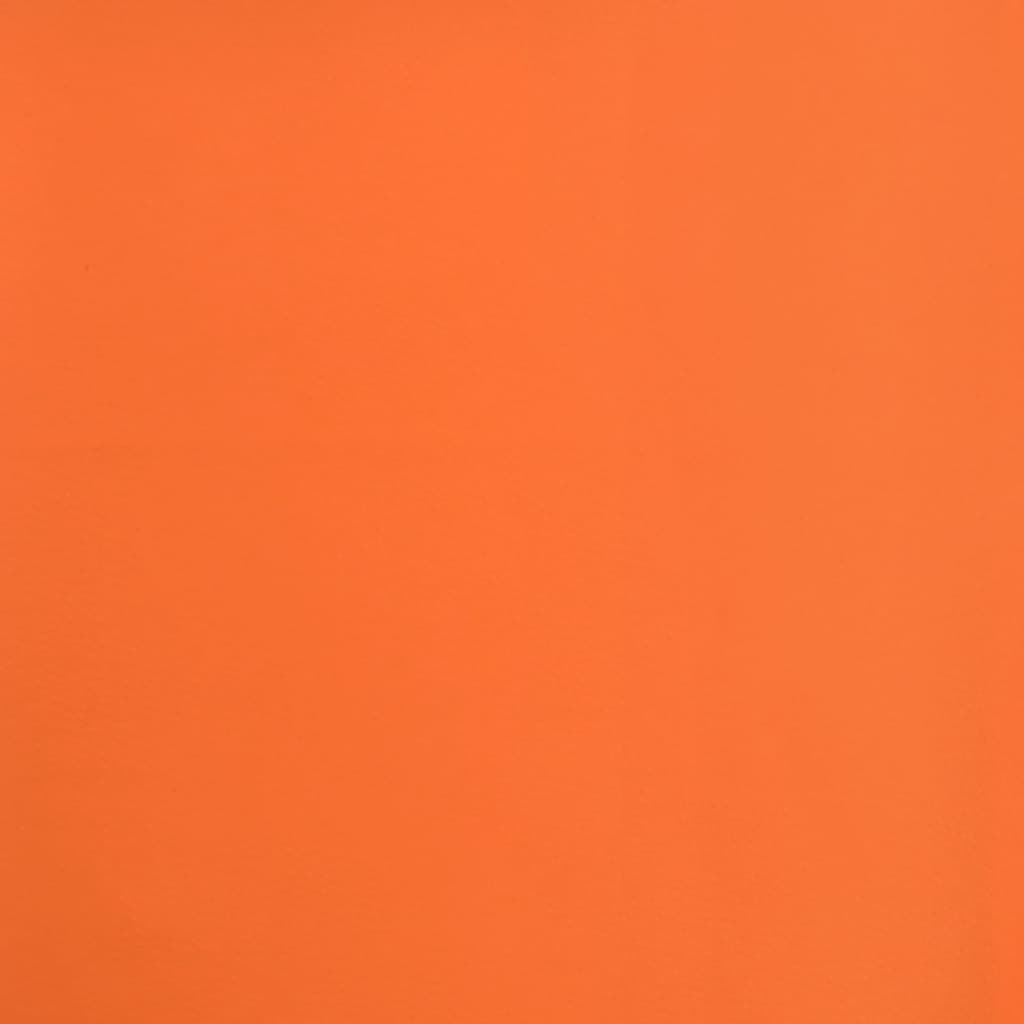 barstole 2 stk. kunstlæder orange