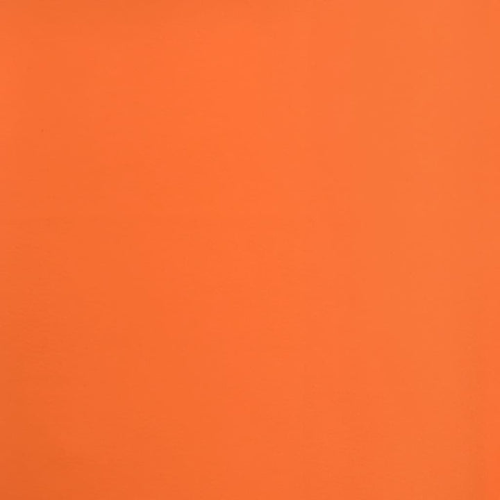 barstole 2 stk. kunstlæder orange