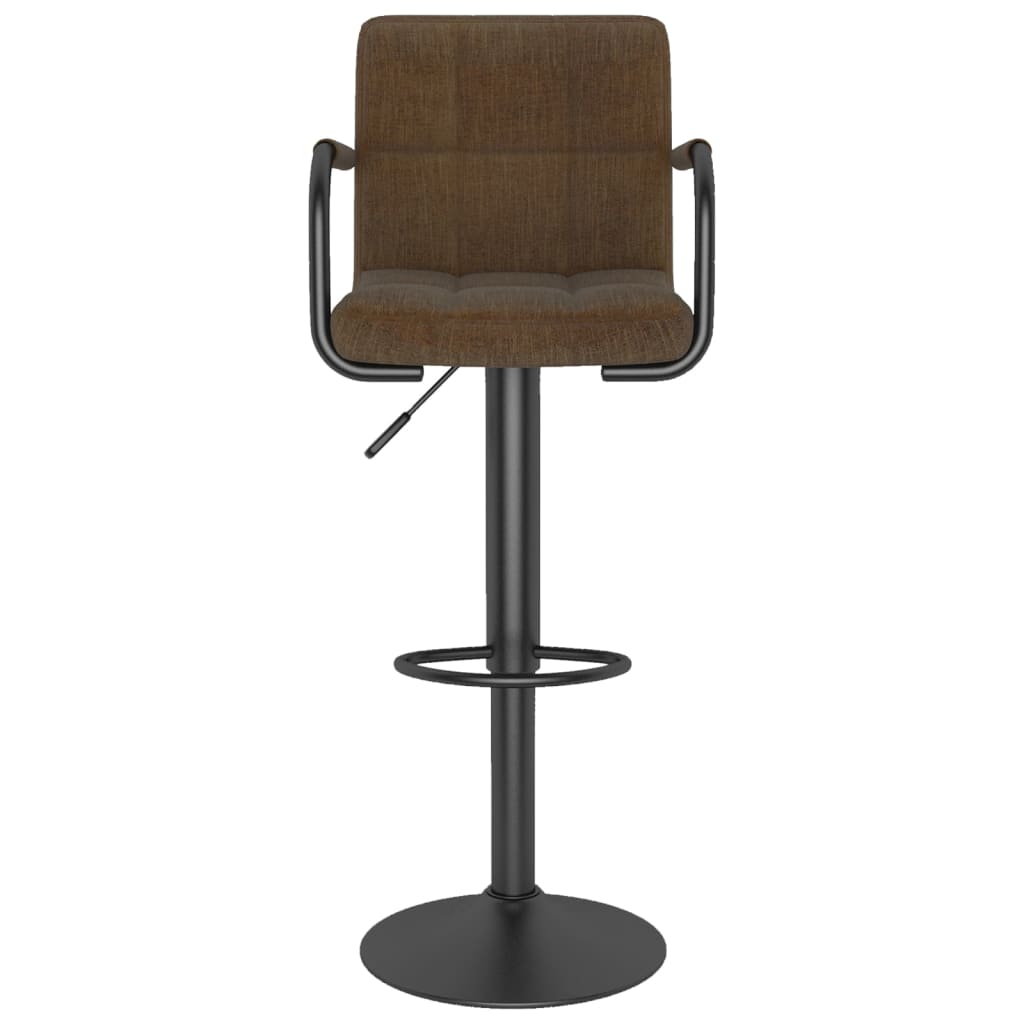 barstole 2 stk. stof brun