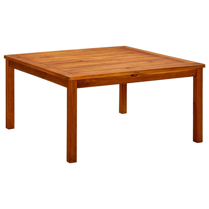 sofabord til haven 85x85x45 cm massivt akacietræ