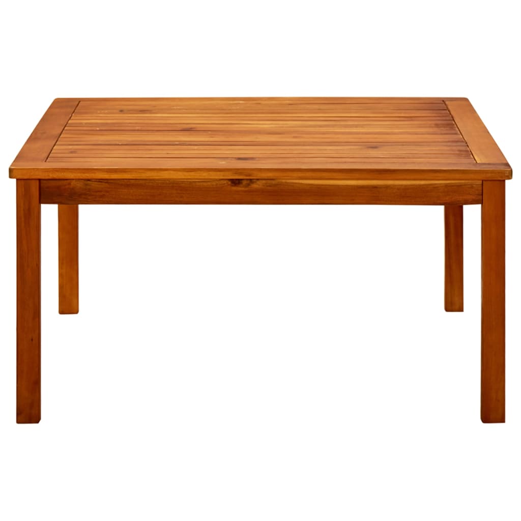sofabord til haven 85x85x45 cm massivt akacietræ