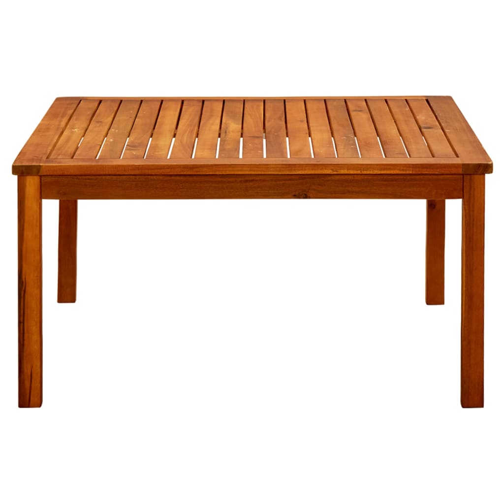 sofabord til haven 85x85x45 cm massivt akacietræ