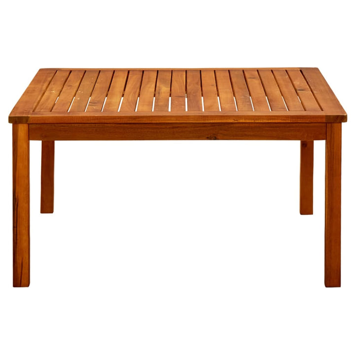 sofabord til haven 85x85x45 cm massivt akacietræ