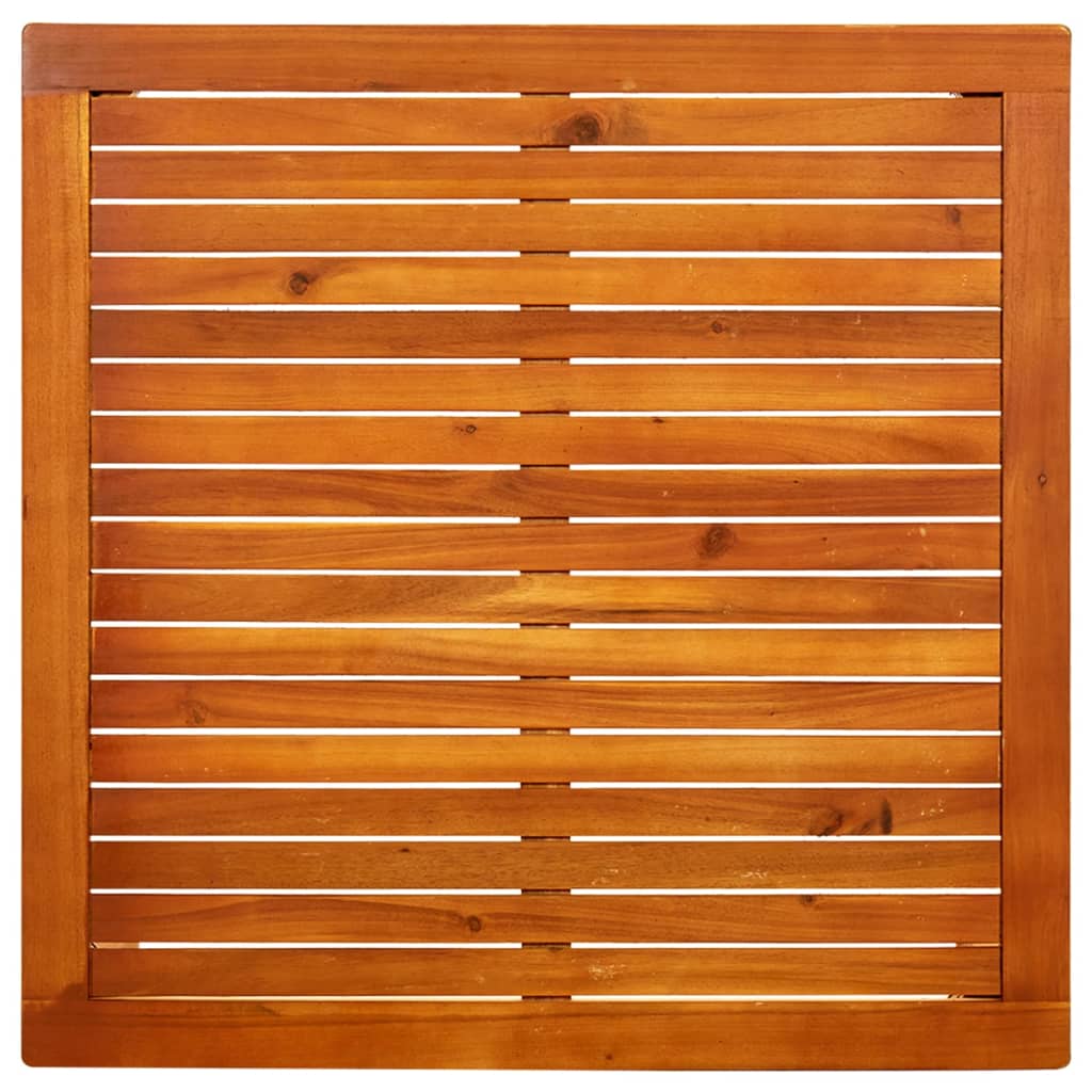 sofabord til haven 85x85x45 cm massivt akacietræ