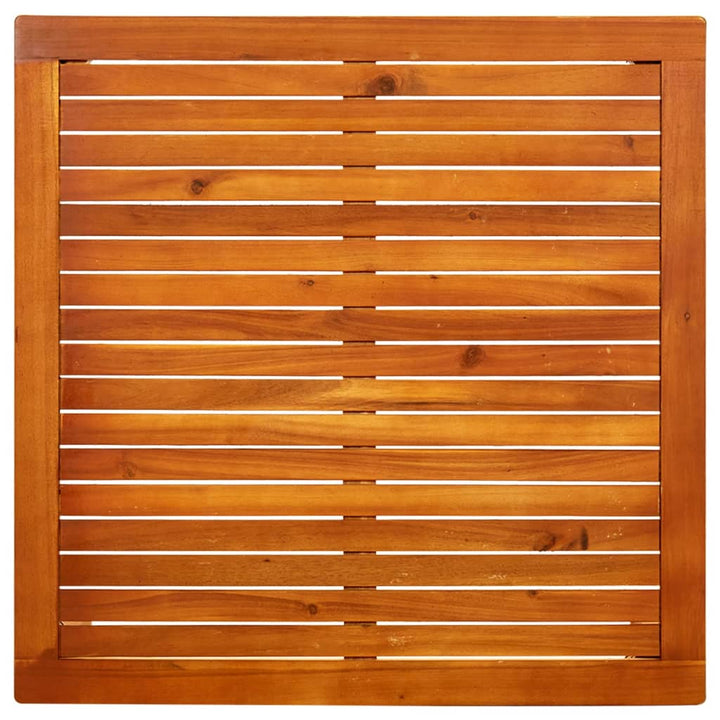 sofabord til haven 85x85x45 cm massivt akacietræ