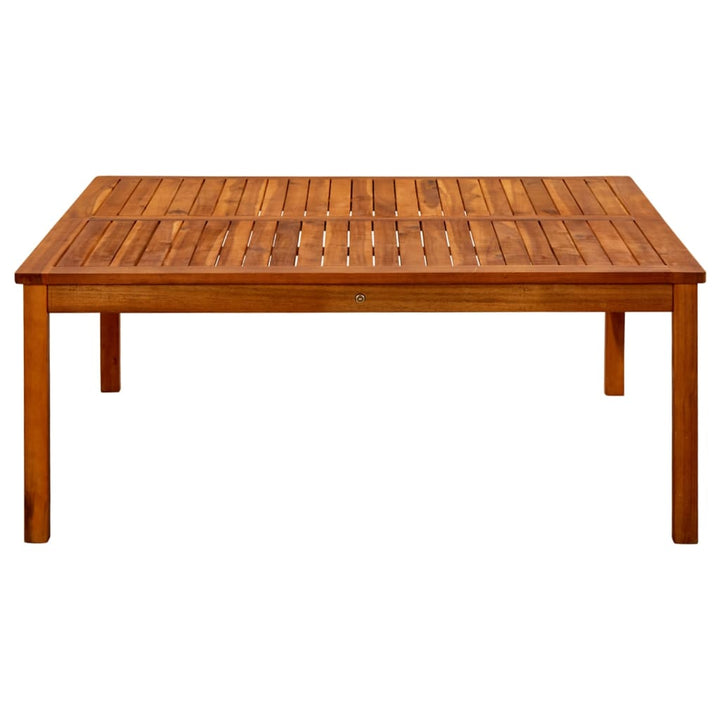 sofabord til haven 110x110x45 cm massivt akacietræ