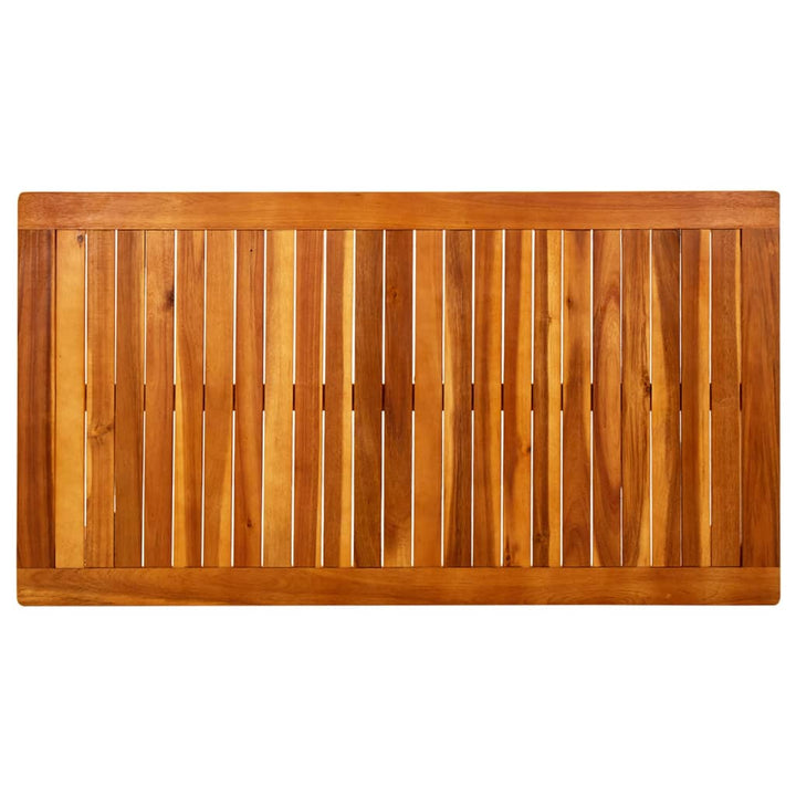 sofabord til haven 110x60x45 cm massivt akacietræ