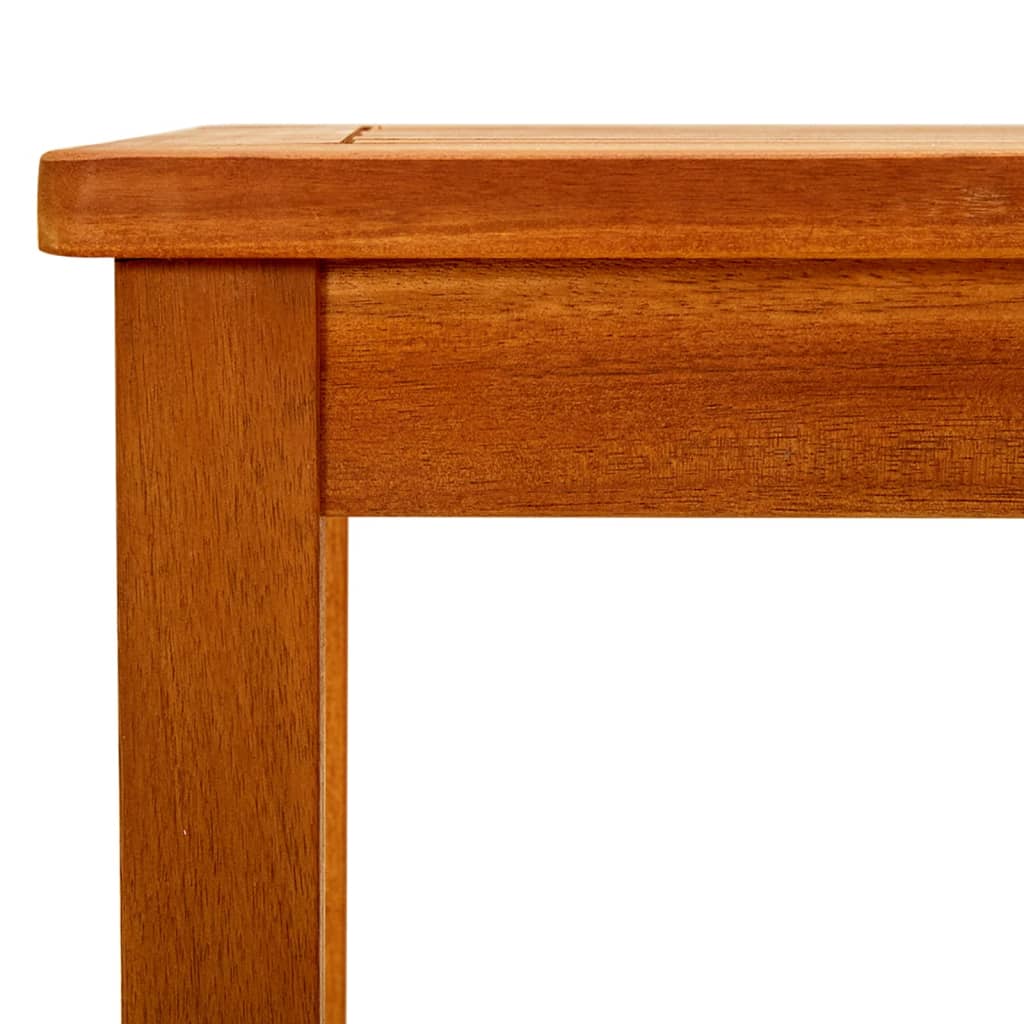 sofabord til haven 110x60x45 cm massivt akacietræ