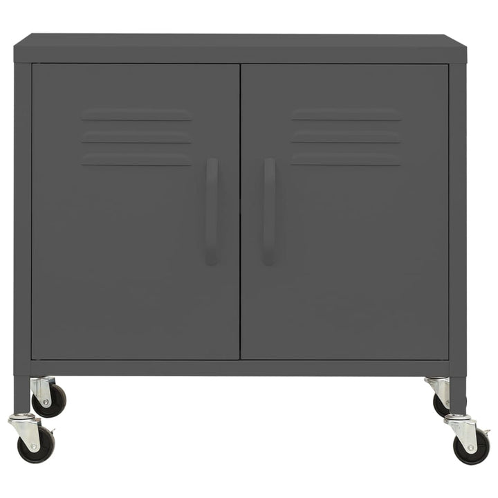 opbevaringsskab 60x35x56 cm stål antracitgrå