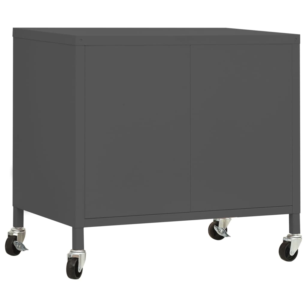 opbevaringsskab 60x35x56 cm stål antracitgrå