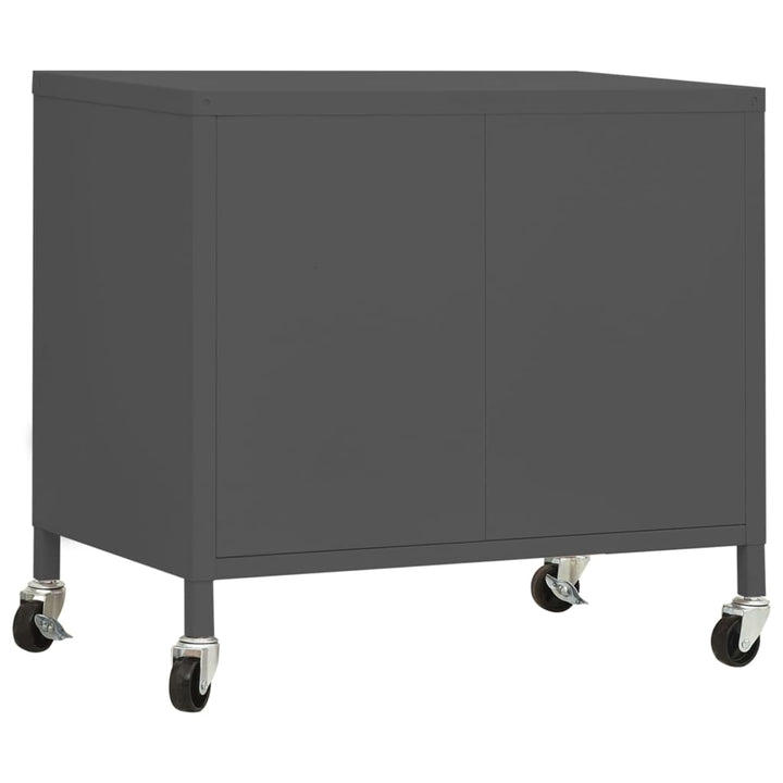 opbevaringsskab 60x35x56 cm stål antracitgrå