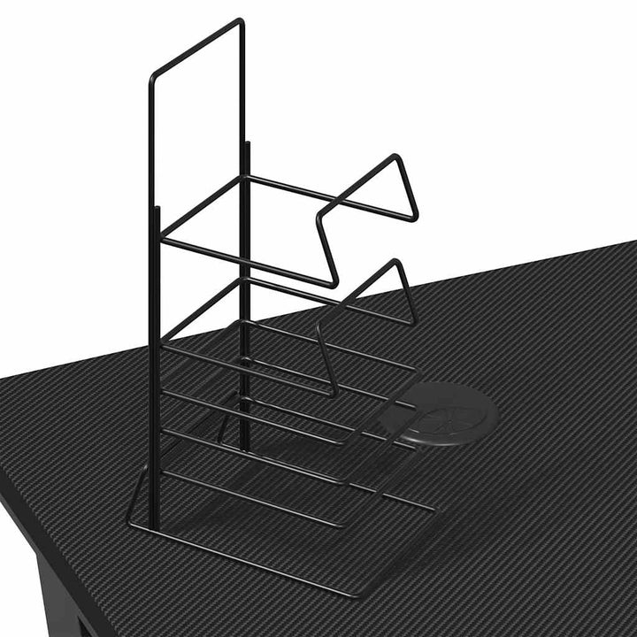 gamerbord 110x60x75 cm Y-formede ben sort