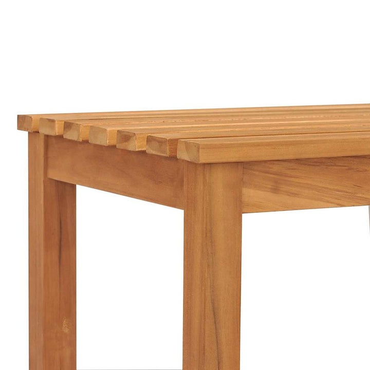 havebænk 180 cm massivt teaktræ