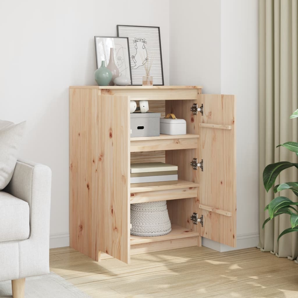 skab 60x36x84 cm massivt fyrretræ