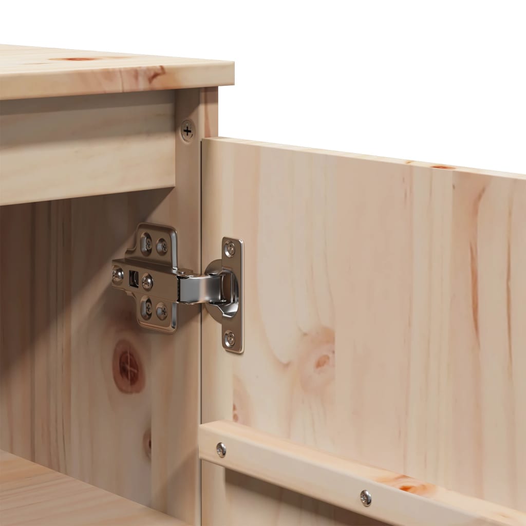 skab 60x36x84 cm massivt fyrretræ