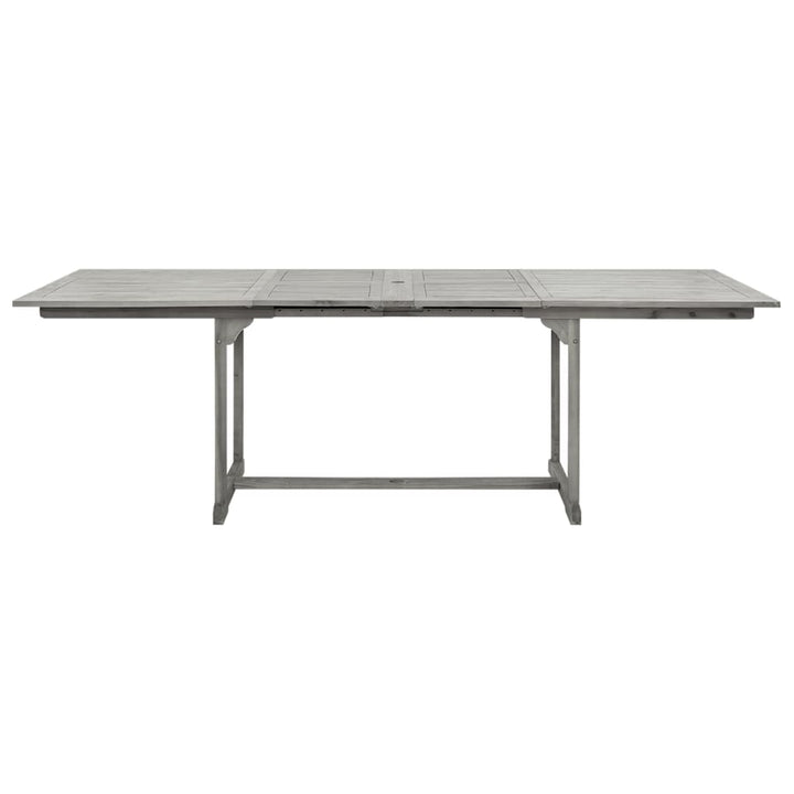 havebord (160-240)x100x75 cm massivt akacietræ