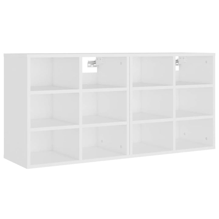 skoreoler 2 stk. 52,5x30x50 cm hvid