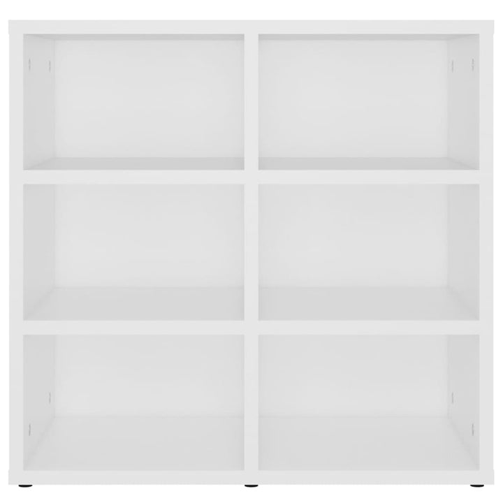skoreoler 2 stk. 52,5x30x50 cm hvid
