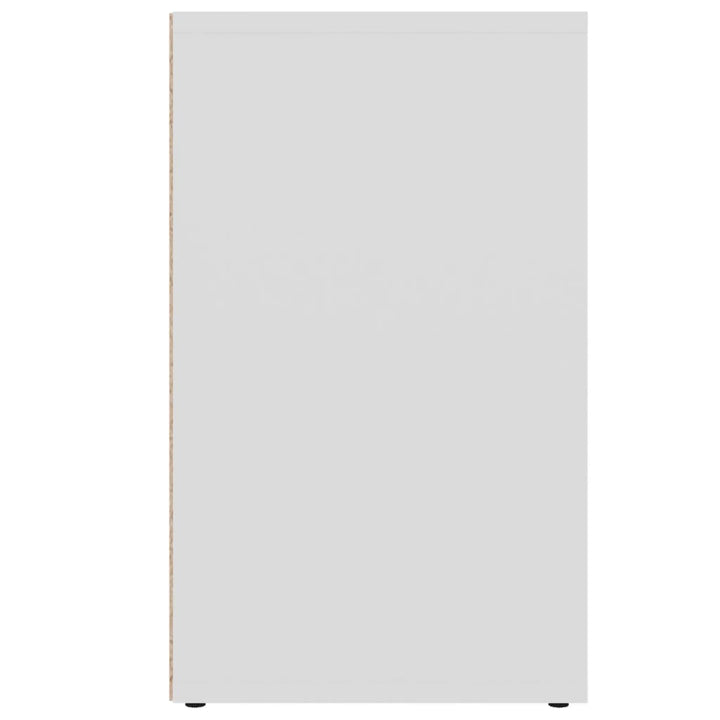 skoreoler 2 stk. 52,5x30x50 cm hvid