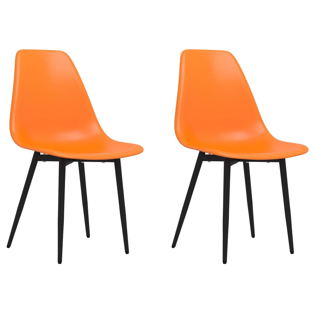 spisebordsstole 2 stk. PP orange