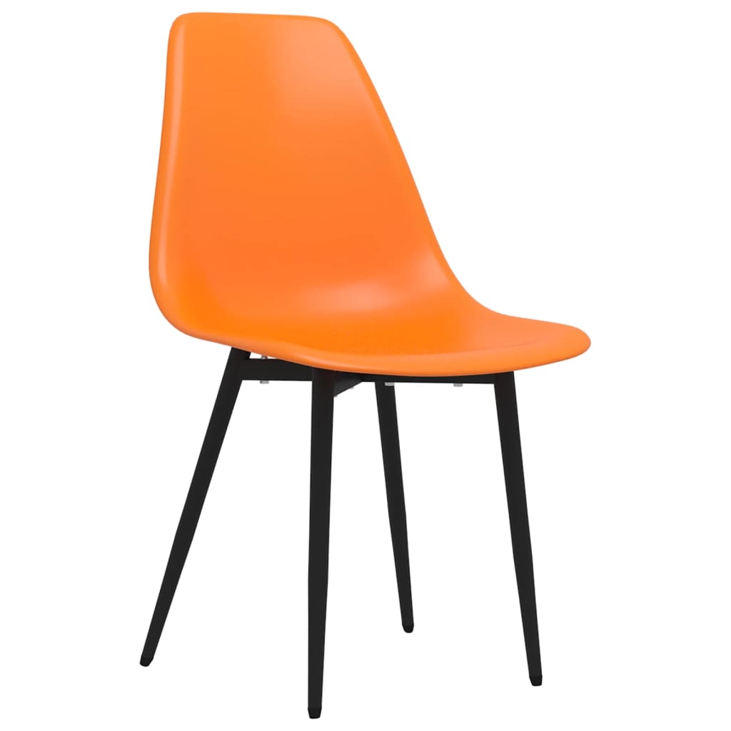 spisebordsstole 2 stk. PP orange